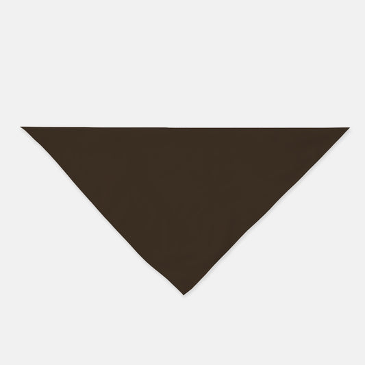 FIRST PRESS - HUMAN EDITION - BANDANA SCARF - Deep Brown