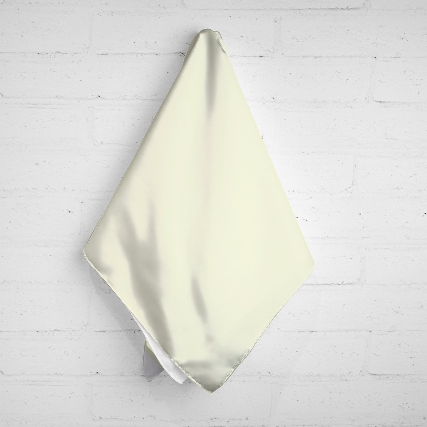 FIRST PRESS - HUMAN EDITION - BANDANA SCARF - Soft Yellow