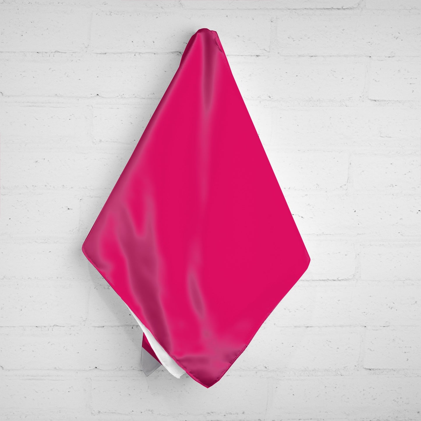 FIRST PRESS - HUMAN EDITION - BANDANA SCARF - Neon Pink