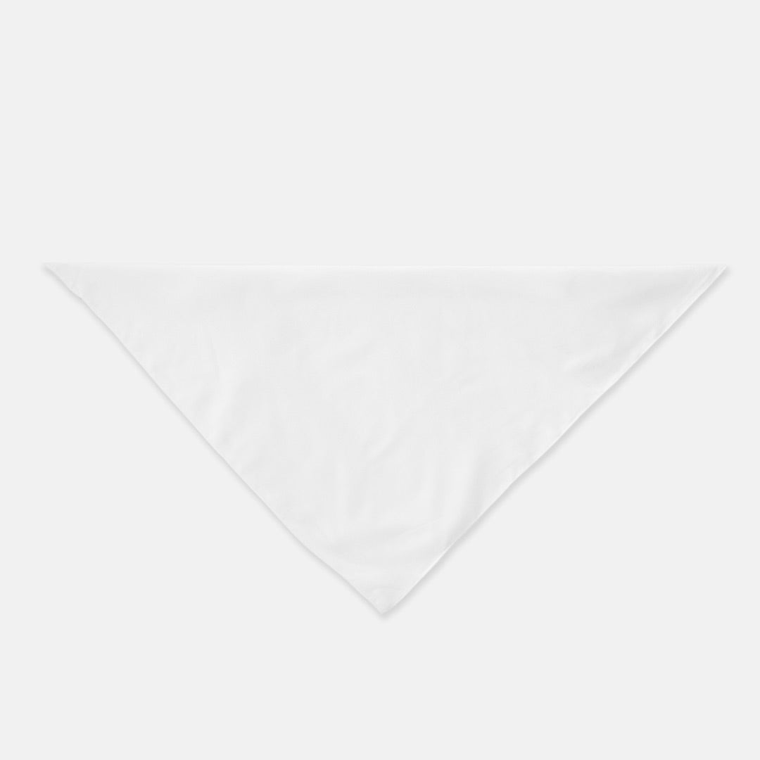 FIRST PRESS - HUMAN EDITION - BANDANA SCARF - White