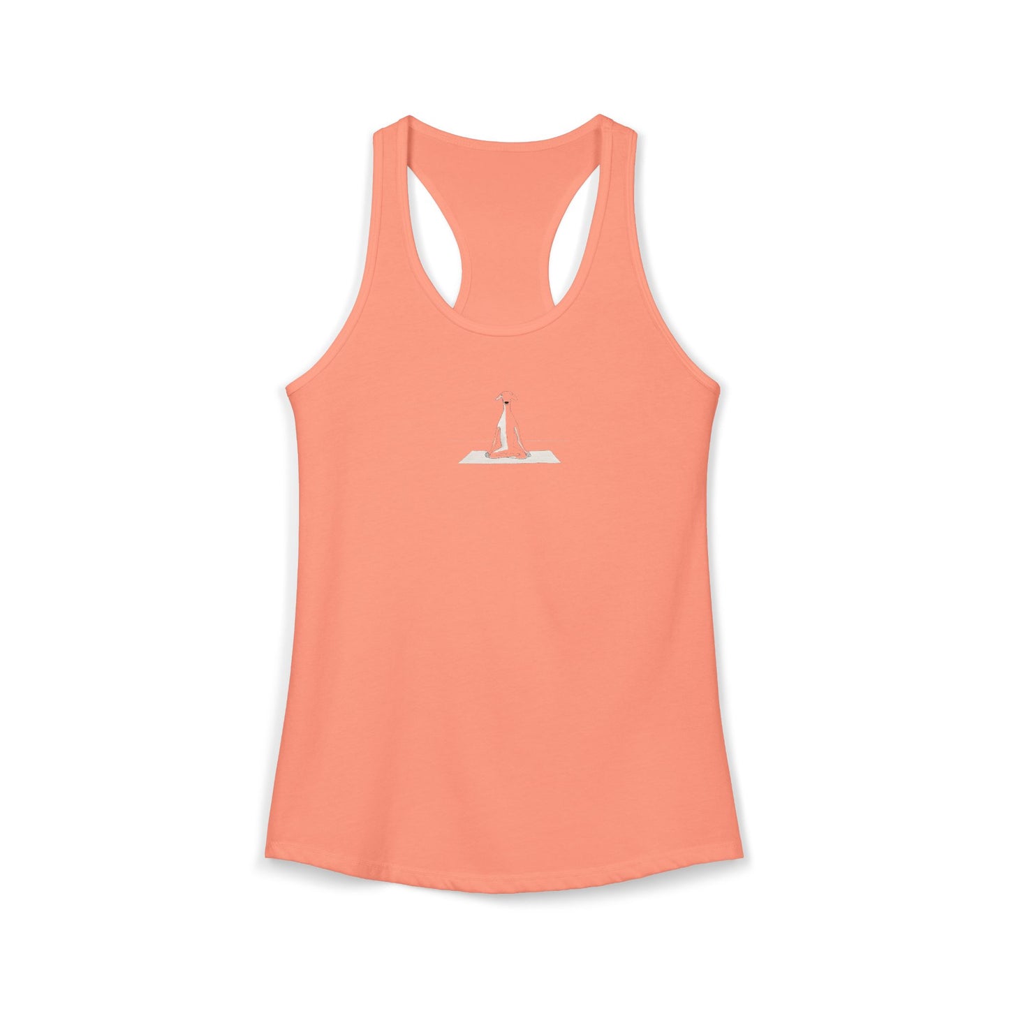 FIRST PRESS - HUMAN EDITION - WOMEN'S RACERBACK TANK TOP - "Still Point"