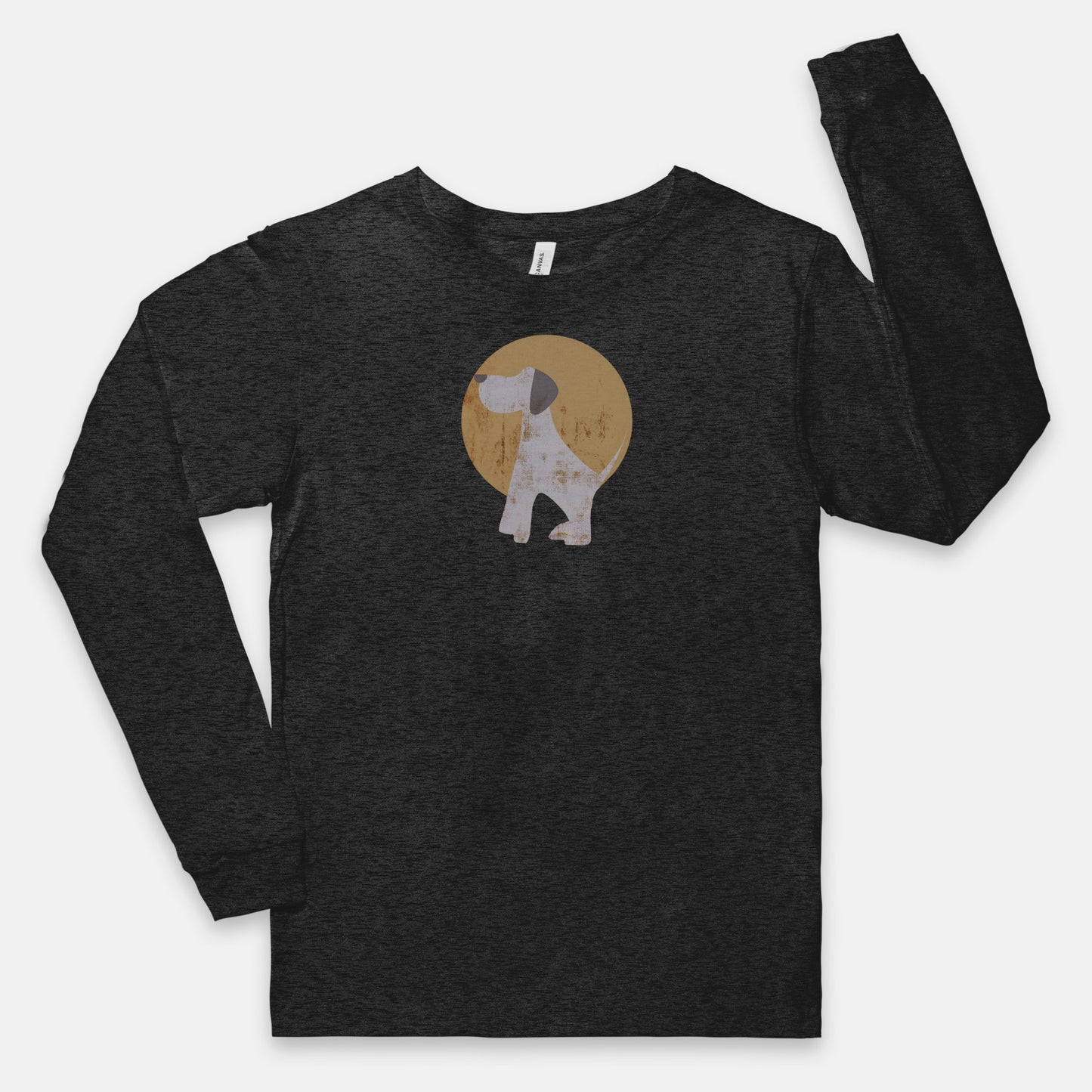 FIRST PRESS - HUMAN EDITION - UNISEX JERSEY LONG SLEEVE TEE - "The Reading Room"