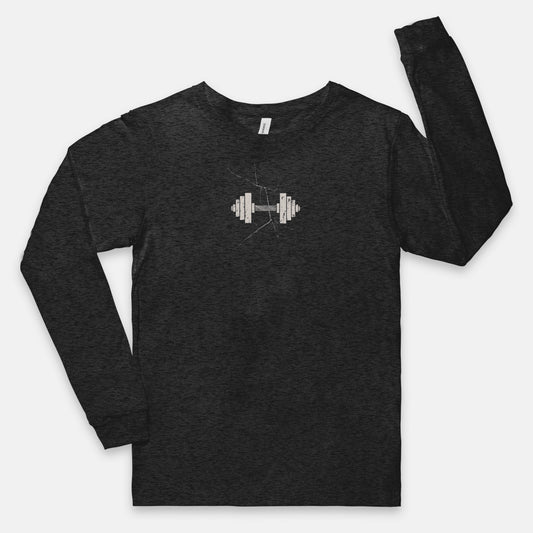 FIRST PRESS - HUMAN EDITION - UNISEX JERSEY LONG SLEEVE TEE - "Load Bearing"