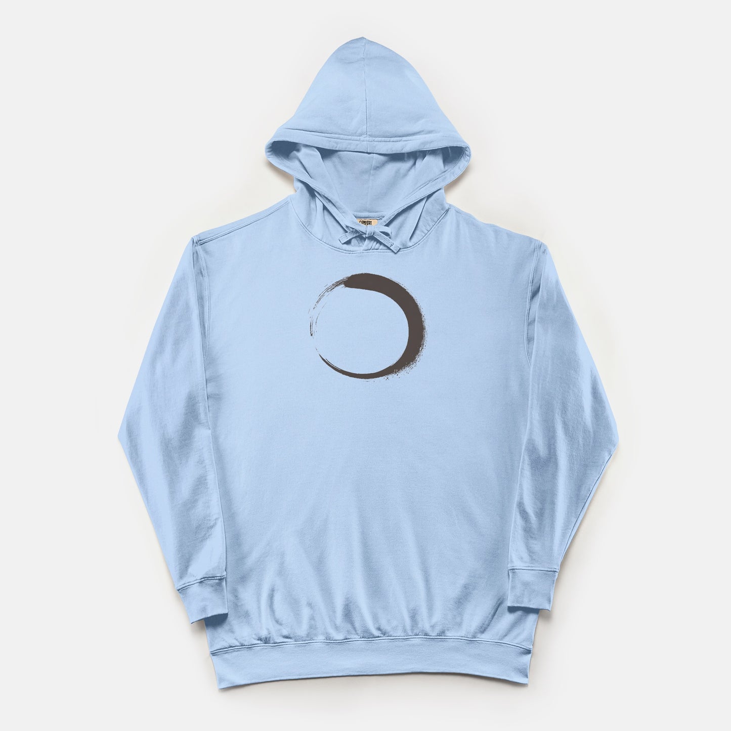 FIRST PRESS - HUMAN EDITION - UNISEX LIGHTWEIGHT HOODED SWEATSHIRT - "Half Mark"