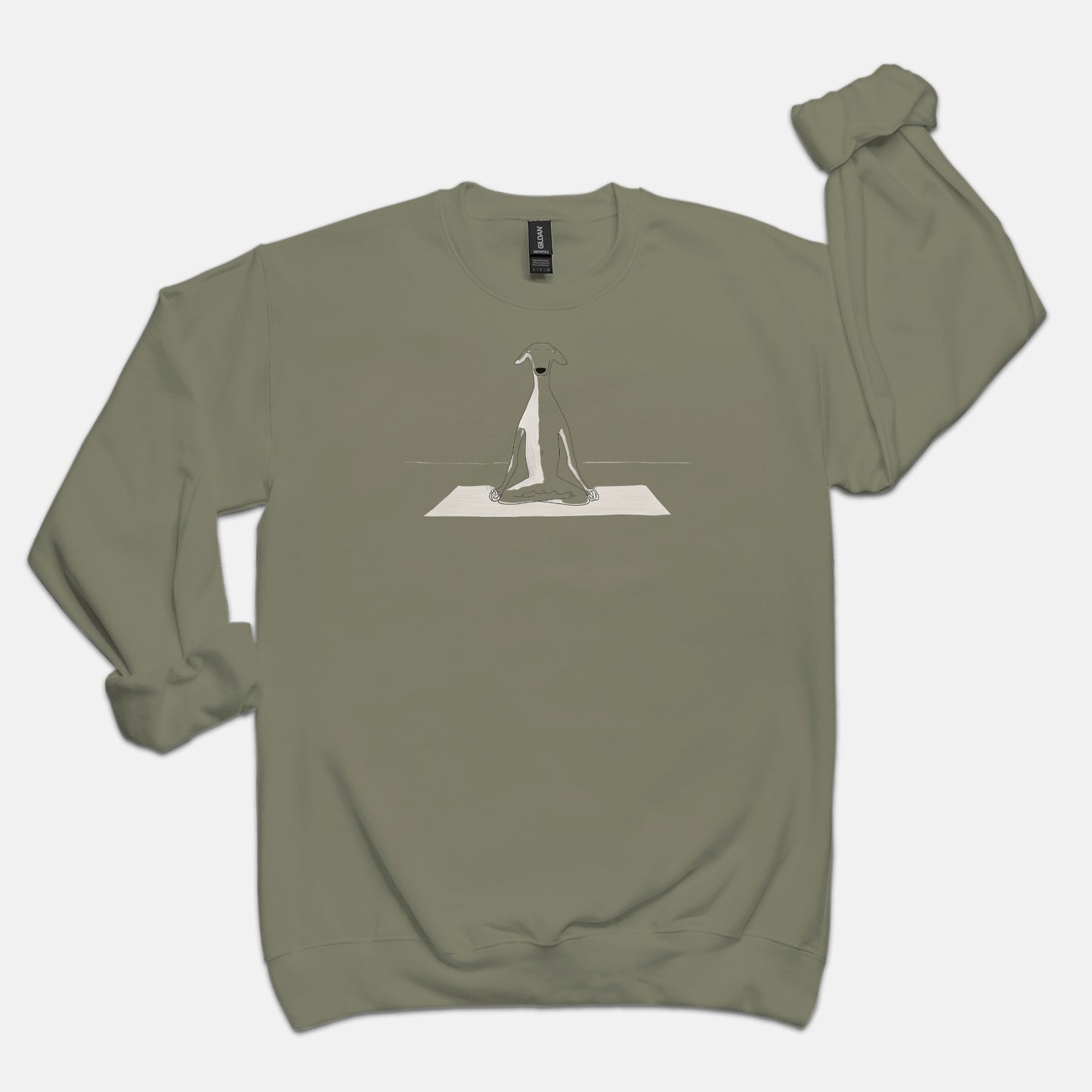 FIRST PRESS - HUMAN EDITION - UNISEX CREWNECK SWEATSHIRT - "Still Point"