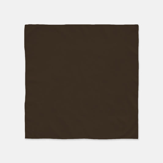 FIRST PRESS - HUMAN EDITION - BANDANA SCARF - Deep Brown