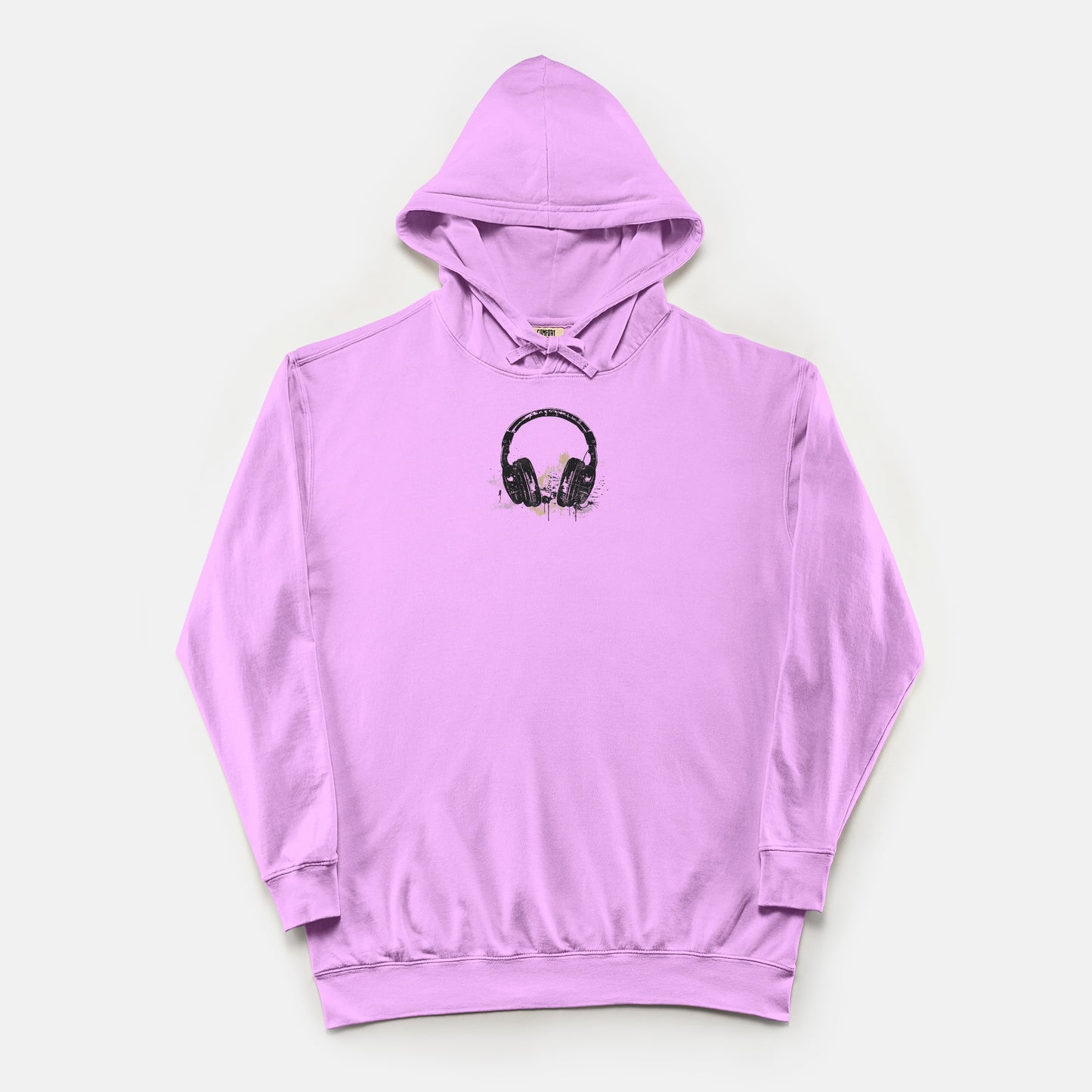 FIRST PRESS - HUMAN EDITION - UNISEX LIGHTWEIGHT HOODED SWEATSHIRT - "After Hours Headphones"