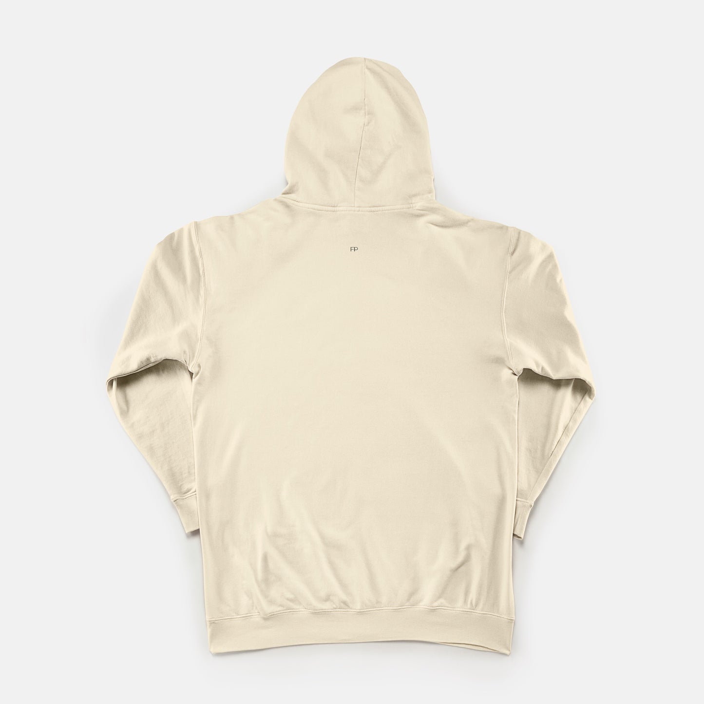 FIRST PRESS - HUMAN EDITION - UNISEX LIGHTWEIGHT HOODED SWEATSHIRT - "Half Mark"