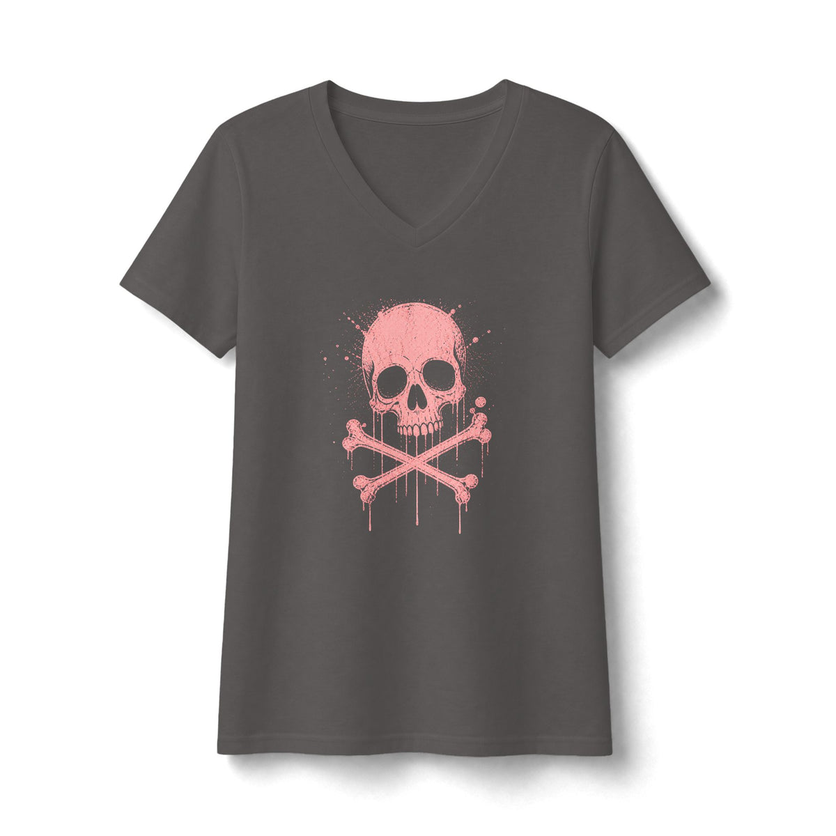 FIRST PRESS - HUMAN EDITION - WOMEN'S V-NECK TEE - "Sweet Surrender"
