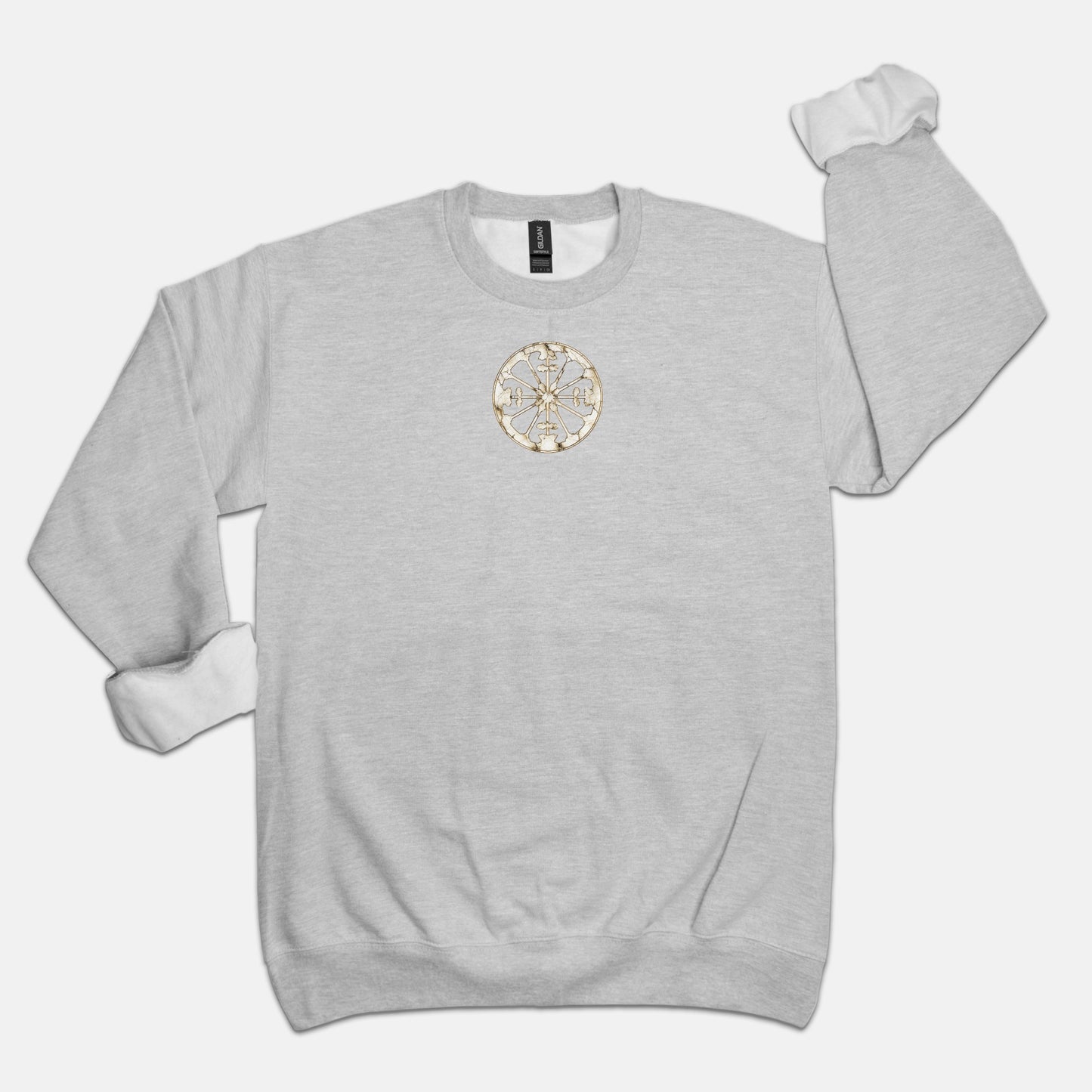 FIRST PRESS - HUMAN EDITION - UNISEX CREWNECK SWEATSHIRT - "Eternal Devotion"