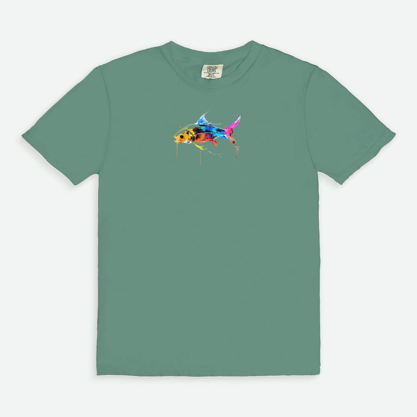 FIRST PRESS - HUMAN EDITION - UNISEX TEE - "Wild Current"