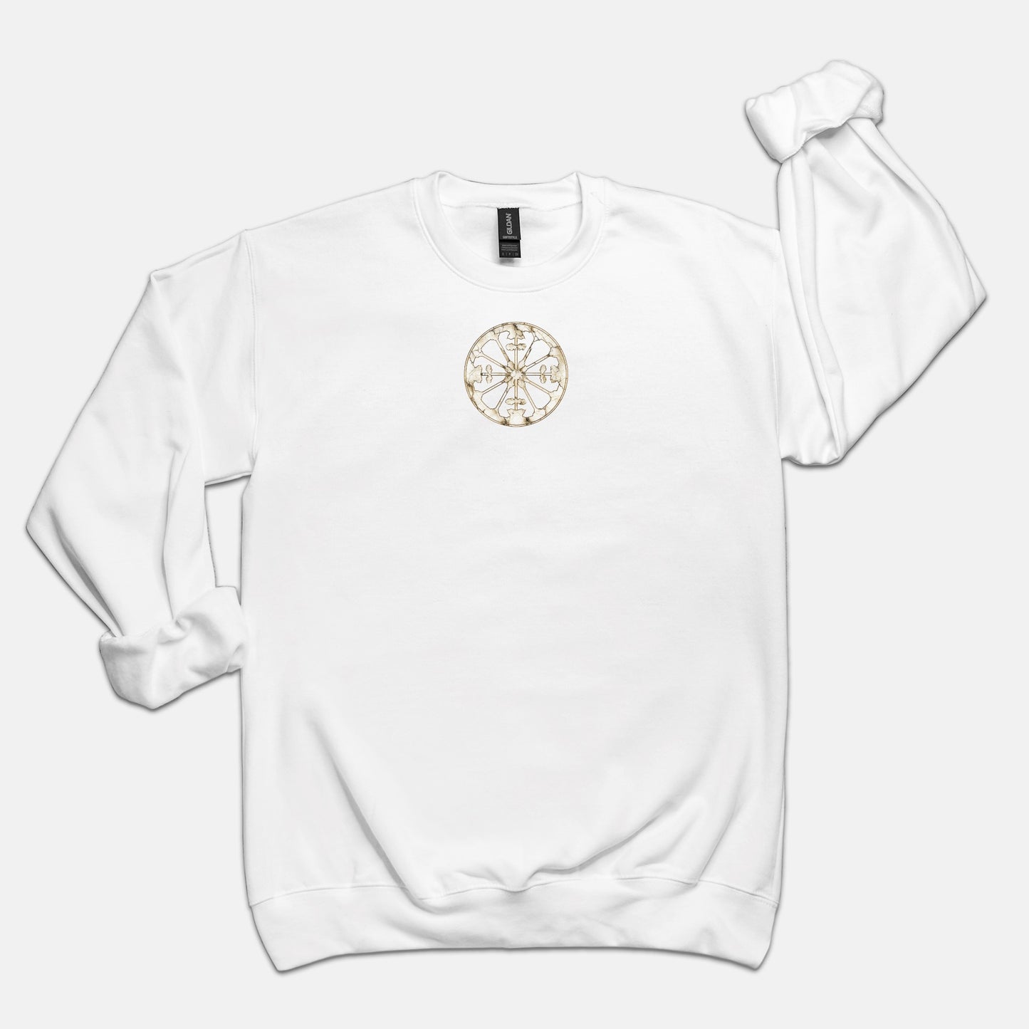 FIRST PRESS - HUMAN EDITION - UNISEX CREWNECK SWEATSHIRT - "Eternal Devotion"