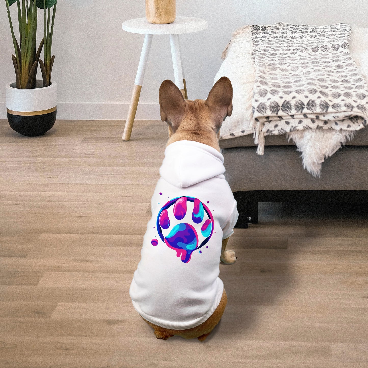 FIRST PRESS - PETS - Drawstring Luxury Hoodie - "Flow States"