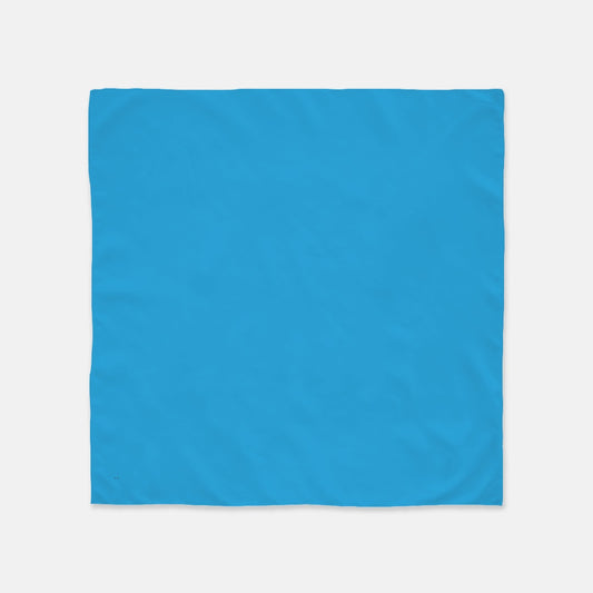 FIRST PRESS - HUMAN EDITION - BANDANA SCARF - Bright Blue