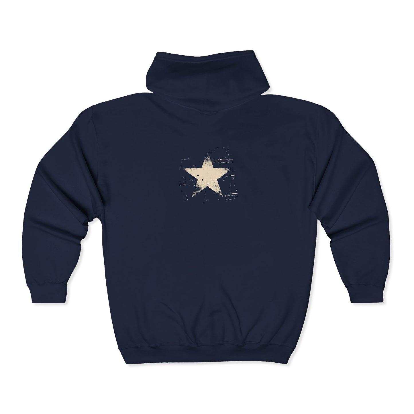 FIRST PRESS - HUMAN EDITION - UNISEX HEAVY BLEND™ ZIP HOODIE - "Analog Star"