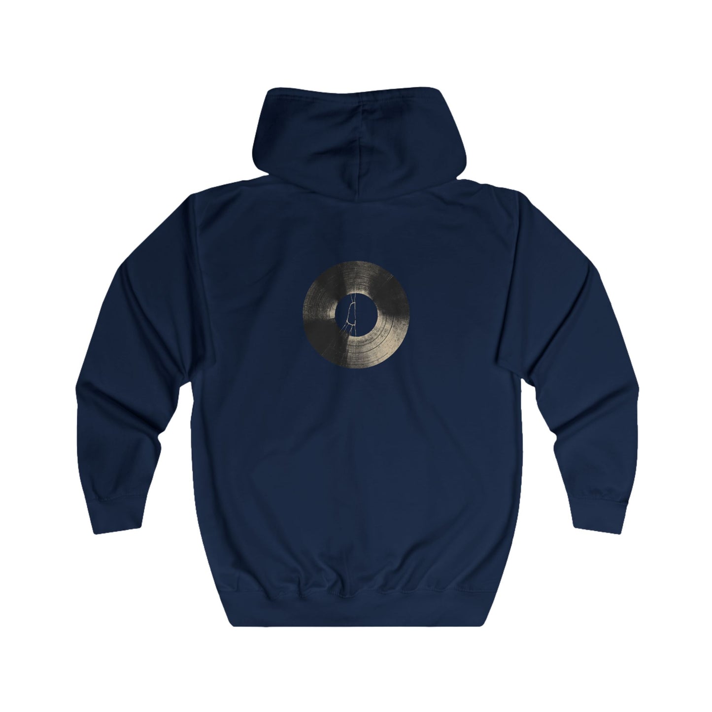 FIRST PRESS - HUMAN EDITION - UNISEX RELAXED ZIP HOODIE - "Groove"