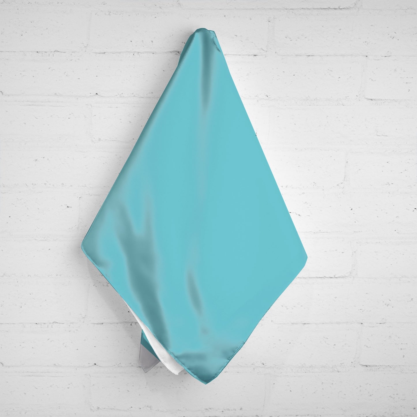 FIRST PRESS - HUMAN EDITION - BANDANA SCARF - Lagoon Blue