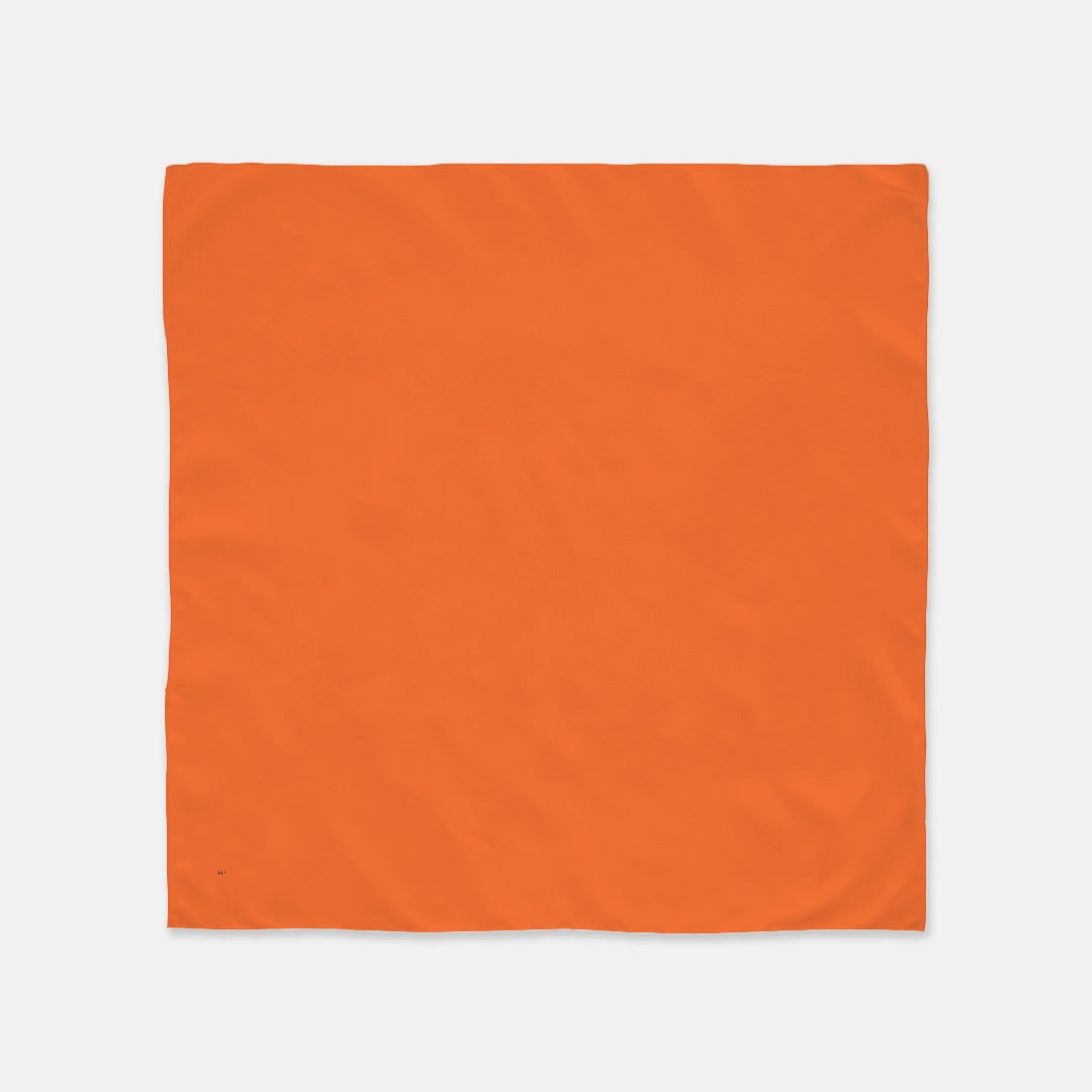 FIRST PRESS - HUMAN EDITION - BANDANA SCARF - Light Orange