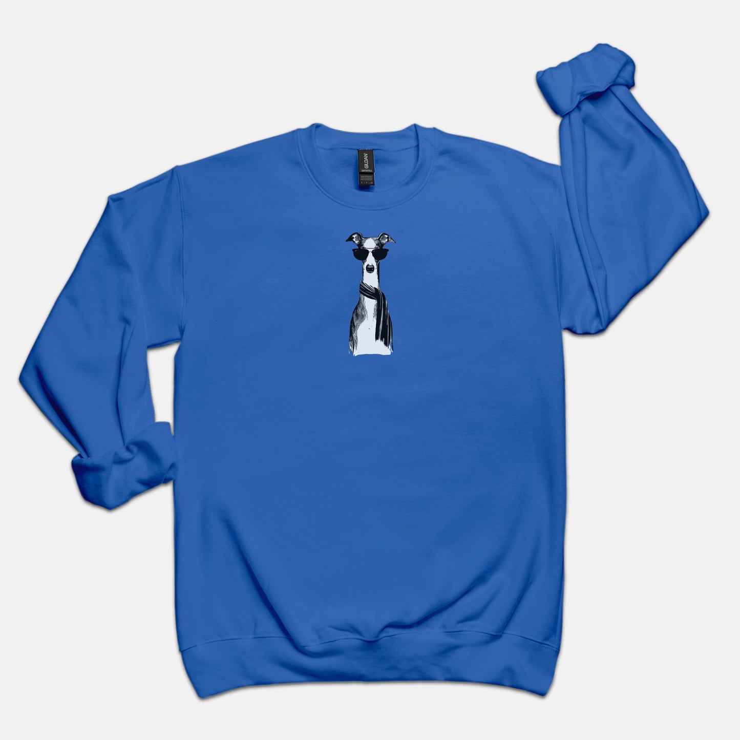 FIRST PRESS - HUMAN EDITION - UNISEX CREWNECK SWEATSHIRT - "Fashion Dog"