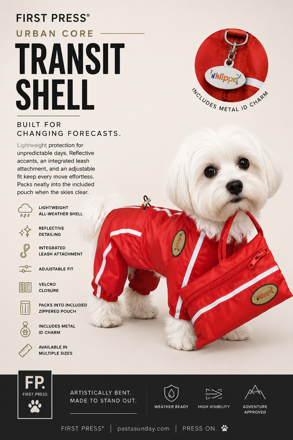 FIRST PRESS - PETS - URBAN CORE ADVENTURE COLLECTION - Transit Shell