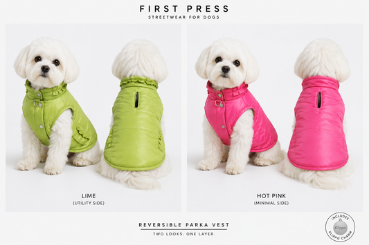 FIRST PRESS - PETS - URBAN CORE ADVENTURE COLLECTION - Reversible Parka Vest