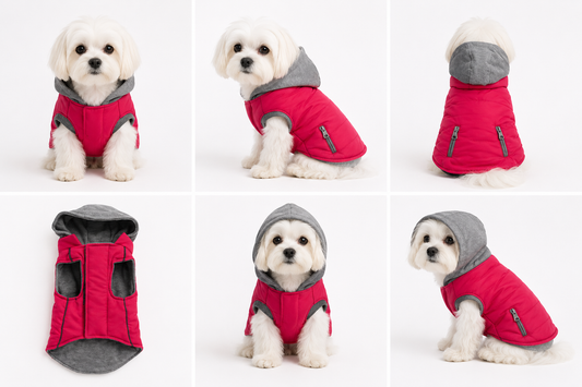 FIRST PRESS - PETS - URBAN CORE ADVENTURE COLLECTION - Reversible Hooded Coat