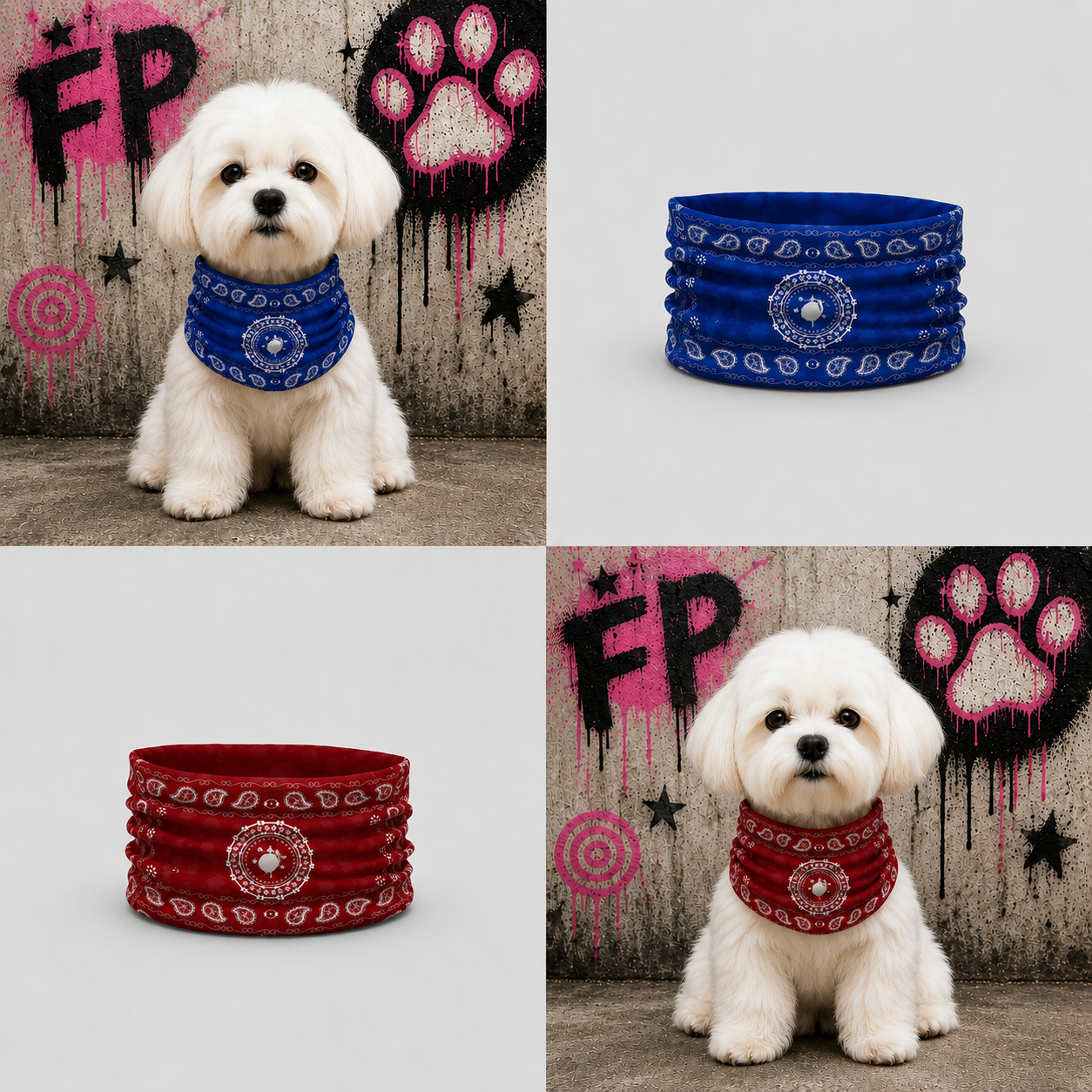 FIRST PRESS - PETS - BANDANA - Street Scarf