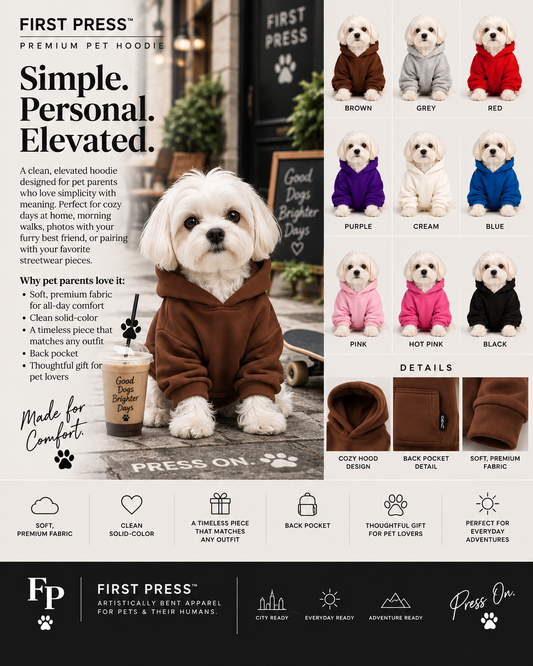 FIRST PRESS - PETS - URBAN CORE COLLECTION - Hoodies
