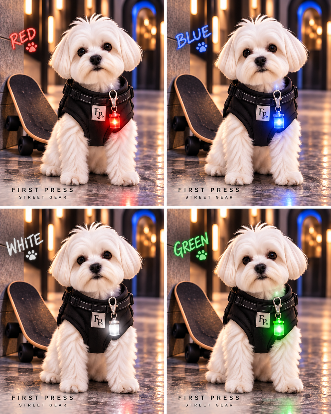 FIRST PRESS - PETS - STREET GEAR - Pet Blinkers™ LED Safety Light