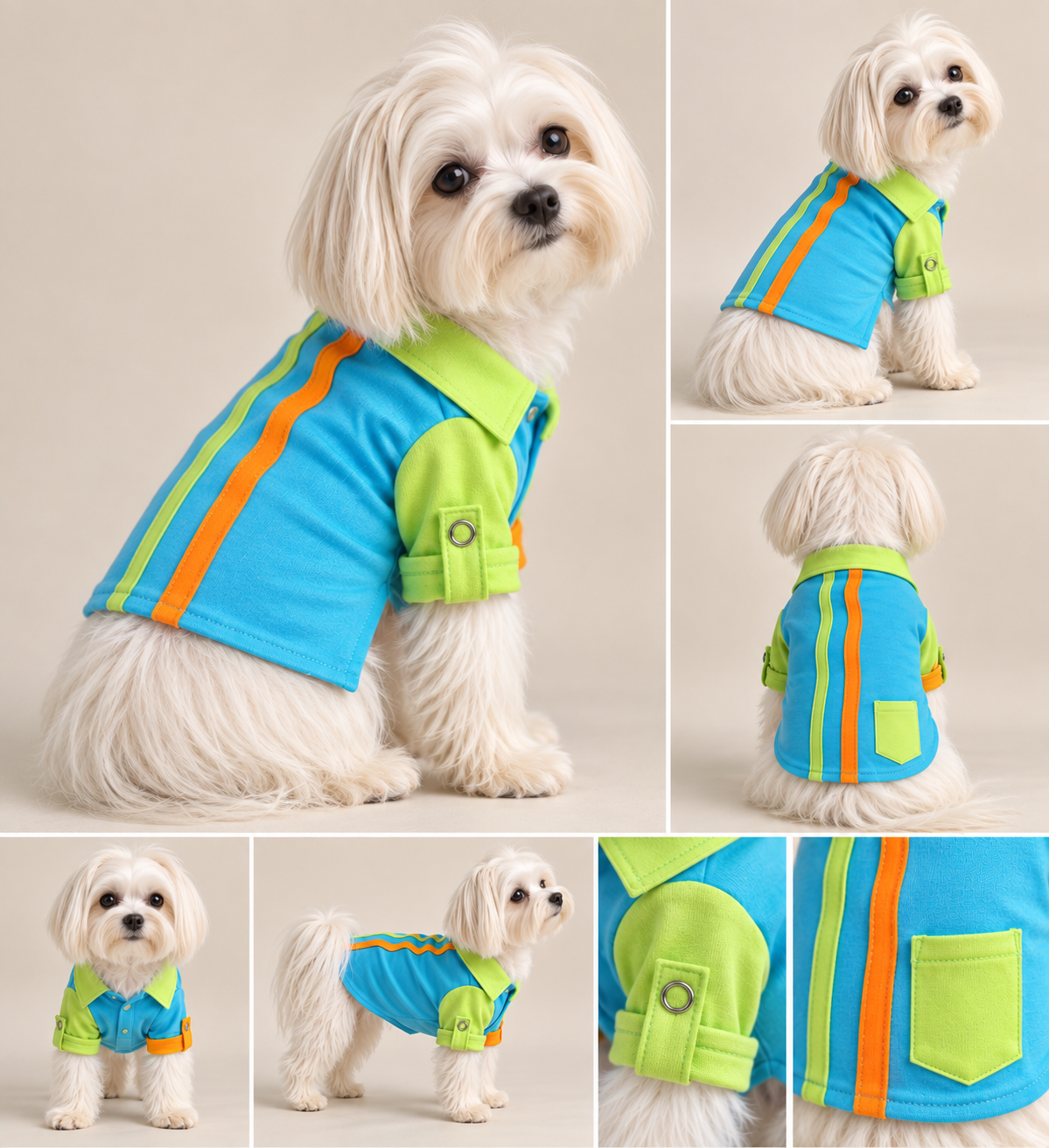 FIRST PRESS - PETS - STREET ESSENTIALS TEES + COLLARS - First Press™ Riviera Shirt