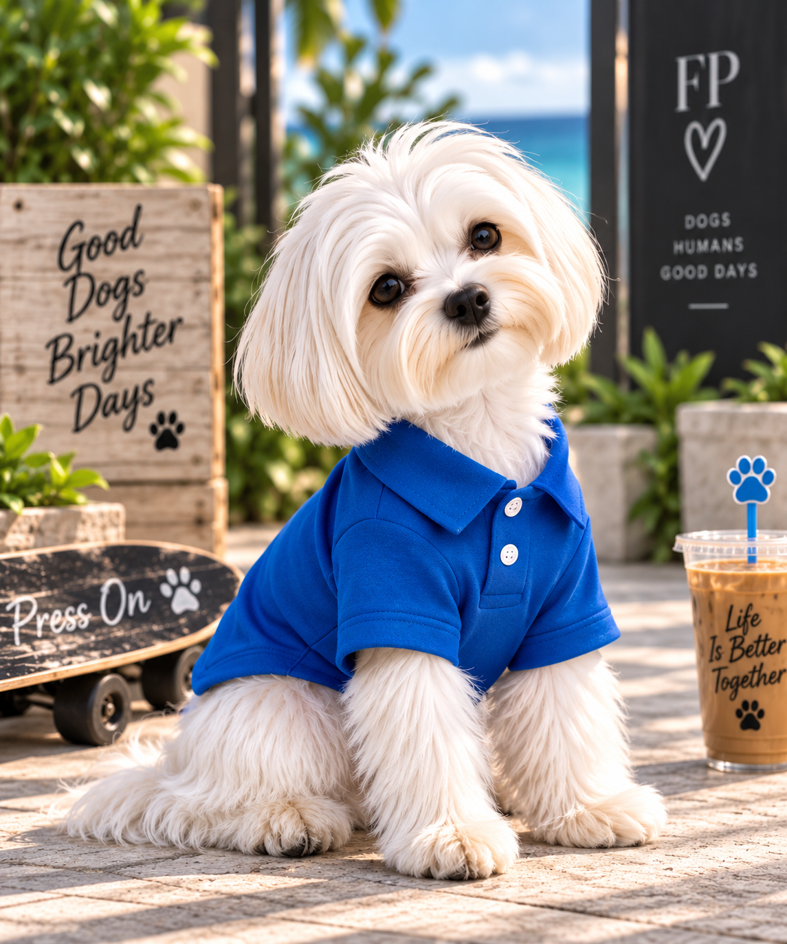 FIRST PRESS - PETS - STREET ESSENTIALS TEES + COLLARS - First Press™ City Polo