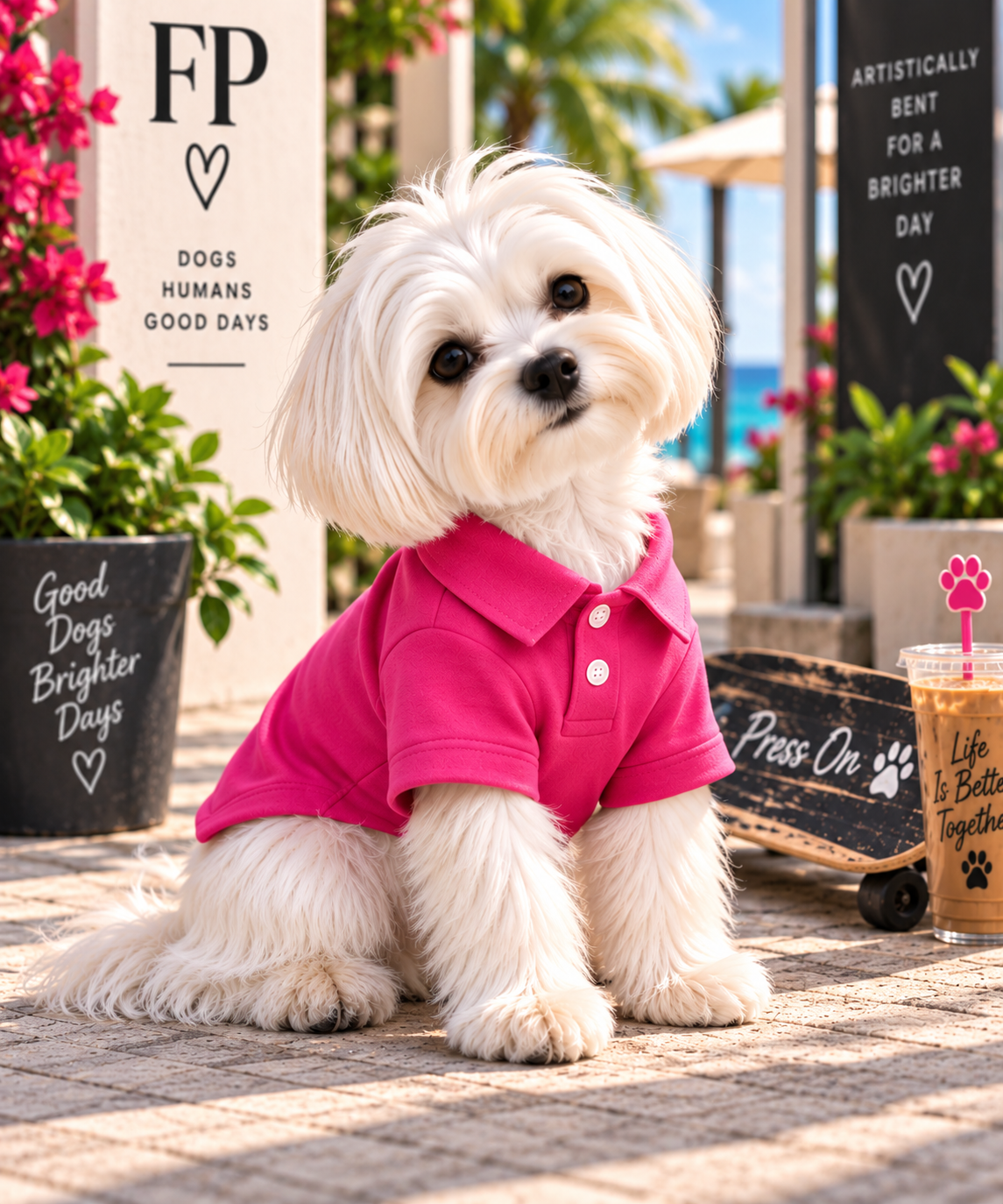 FIRST PRESS - PETS - STREET ESSENTIALS TEES + COLLARS - First Press™ City Polo