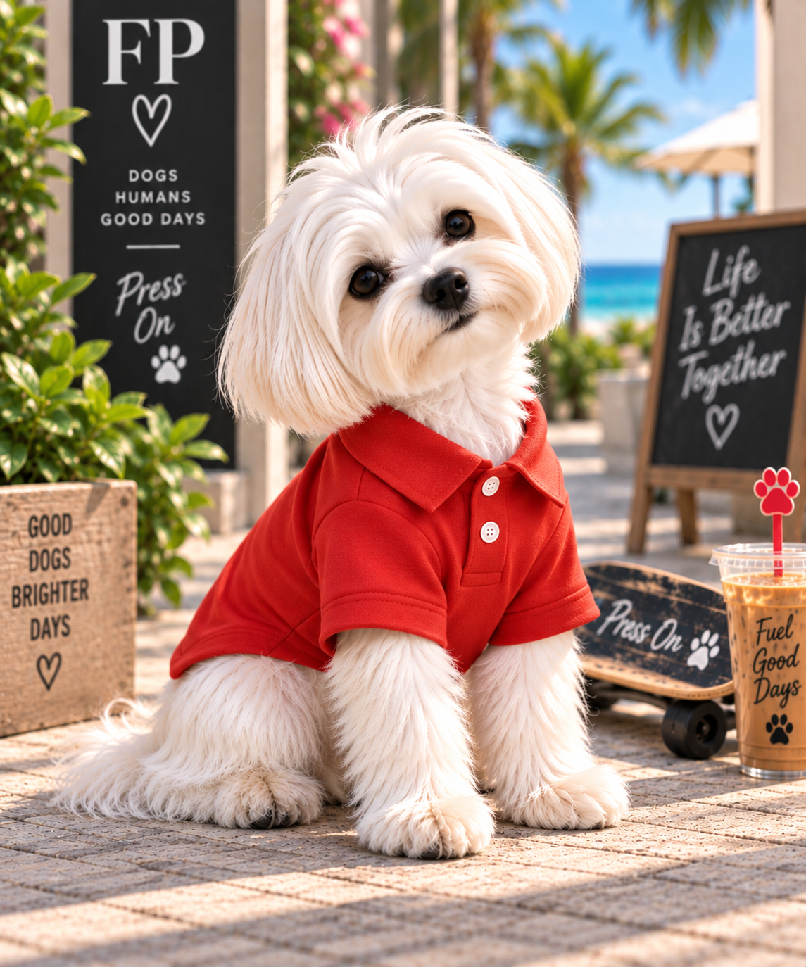 FIRST PRESS - PETS - STREET ESSENTIALS TEES + COLLARS - First Press™ City Polo