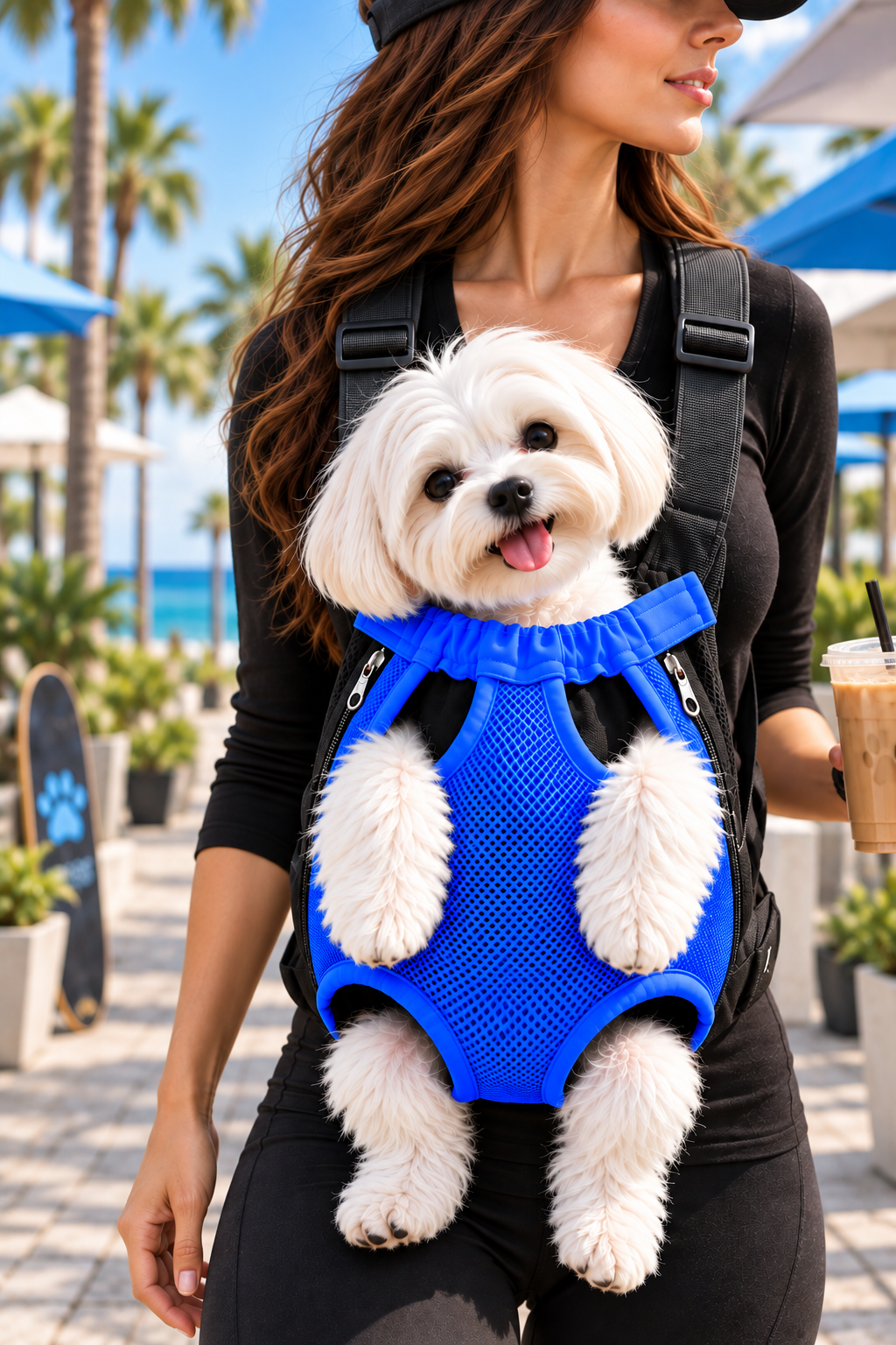 FIRST PRESS - PETS - URBAN CORE ADVENTURE COLLECTION - First Press™ Urban Core Adventure Carrier Blue
