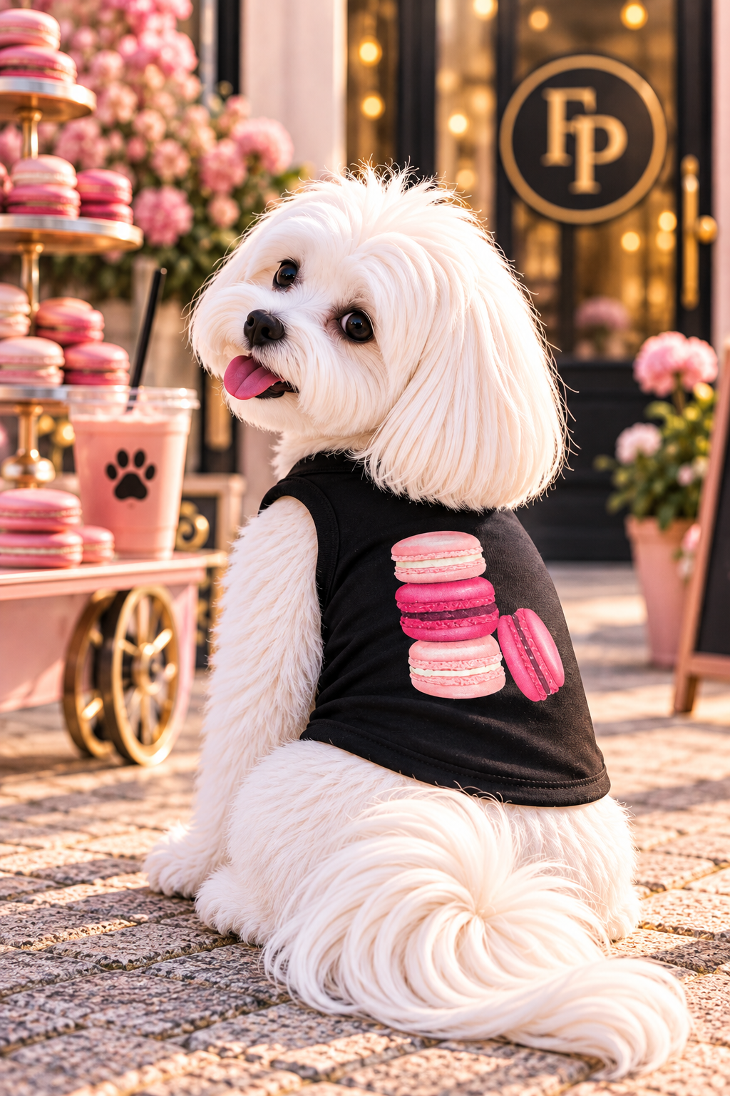 FIRST PRESS - PETS - STREET ESSENTIALS TEES + COLLARS - First Press™ Macaron Social Tee