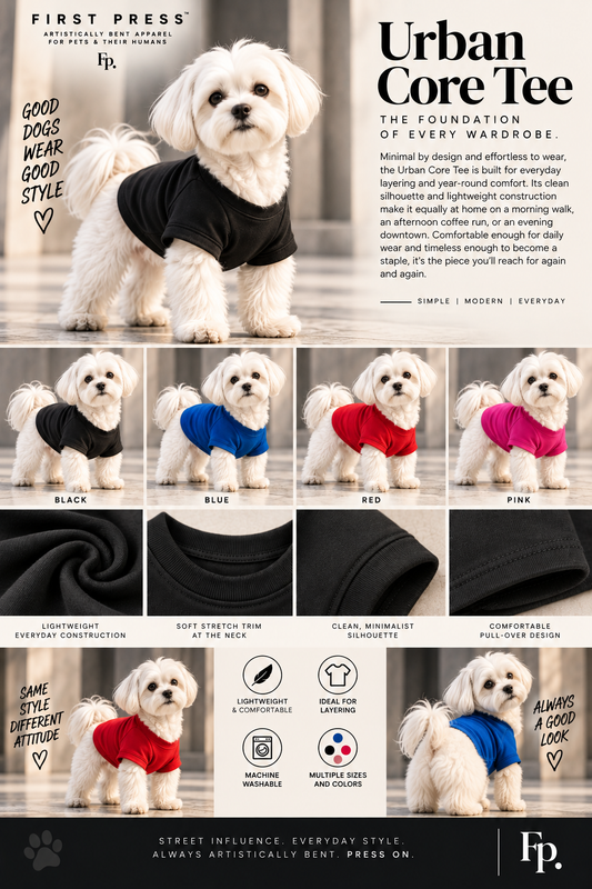 FIRST PRESS - PETS - TEES - Urban Core Tee