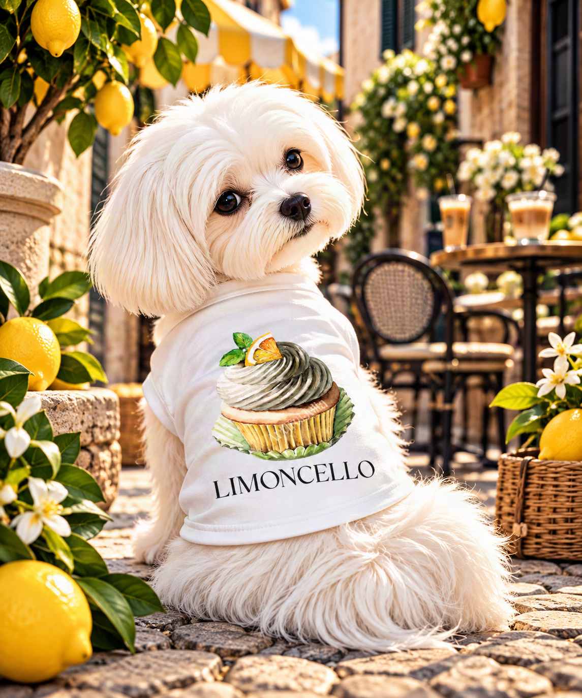 FIRST PRESS - PETS - STREET ESSENTIALS TEES + SHIRTS - Limoncello Mood Tee