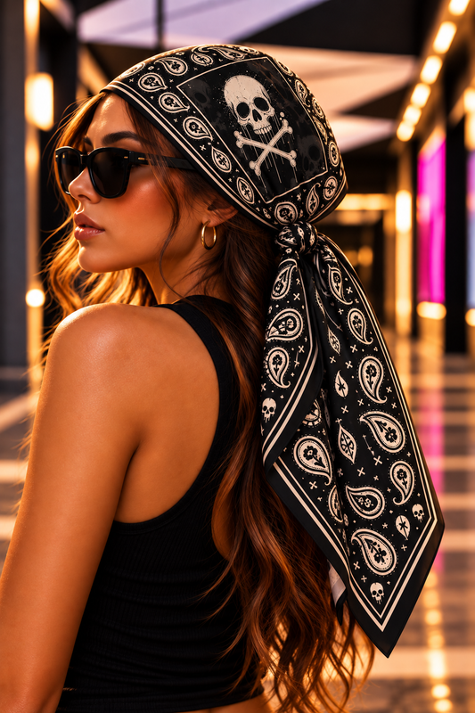 FIRST PRESS - HUMAN EDITION - BANDANA SCARF - "Sweet Surrender"