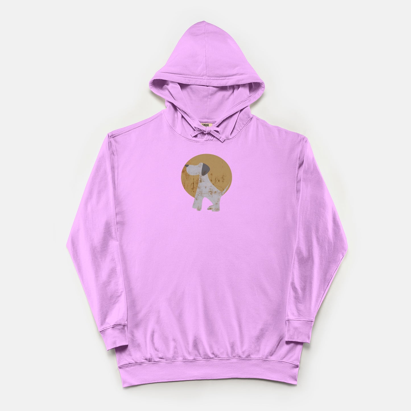 FIRST PRESS - HUMAN EDITION - UNISEX LIGHTWEIGHT HOODED SWEATSHIRT - "The Reading Room"