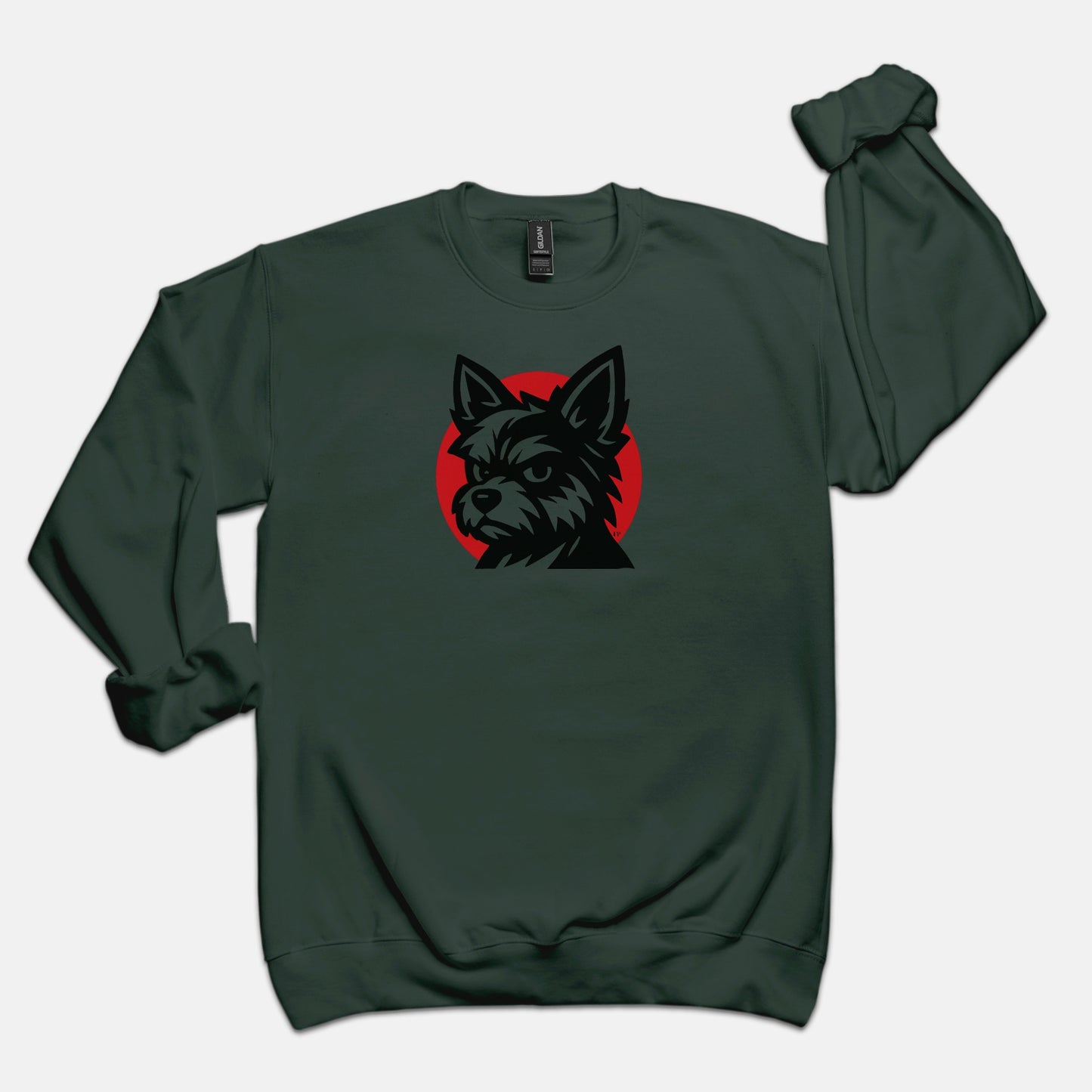 FIRST PRESS - HUMAN EDITION - UNISEX CREWNECK SWEATSHIRT - "Urban Pup"