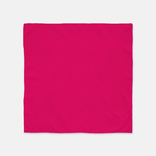 FIRST PRESS - HUMAN EDITION - BANDANA SCARF - Neon Pink