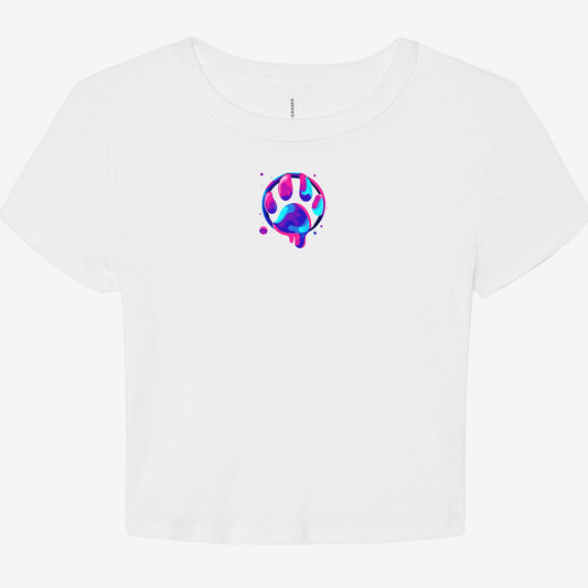 FIRST PRESS - HUMAN EDITION - WOMEN'S MICRO RIB BABY TEE - "Flow States"