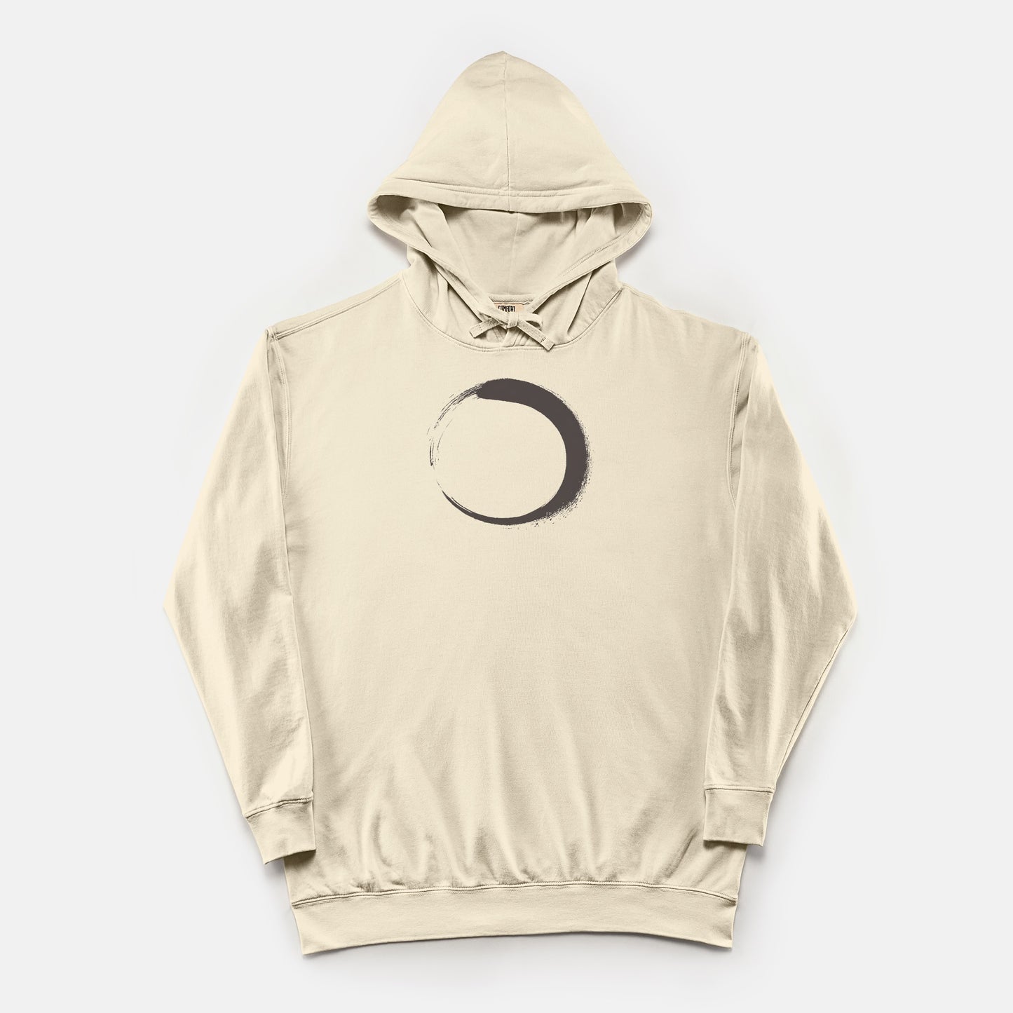 FIRST PRESS - HUMAN EDITION - UNISEX LIGHTWEIGHT HOODED SWEATSHIRT - "Half Mark"