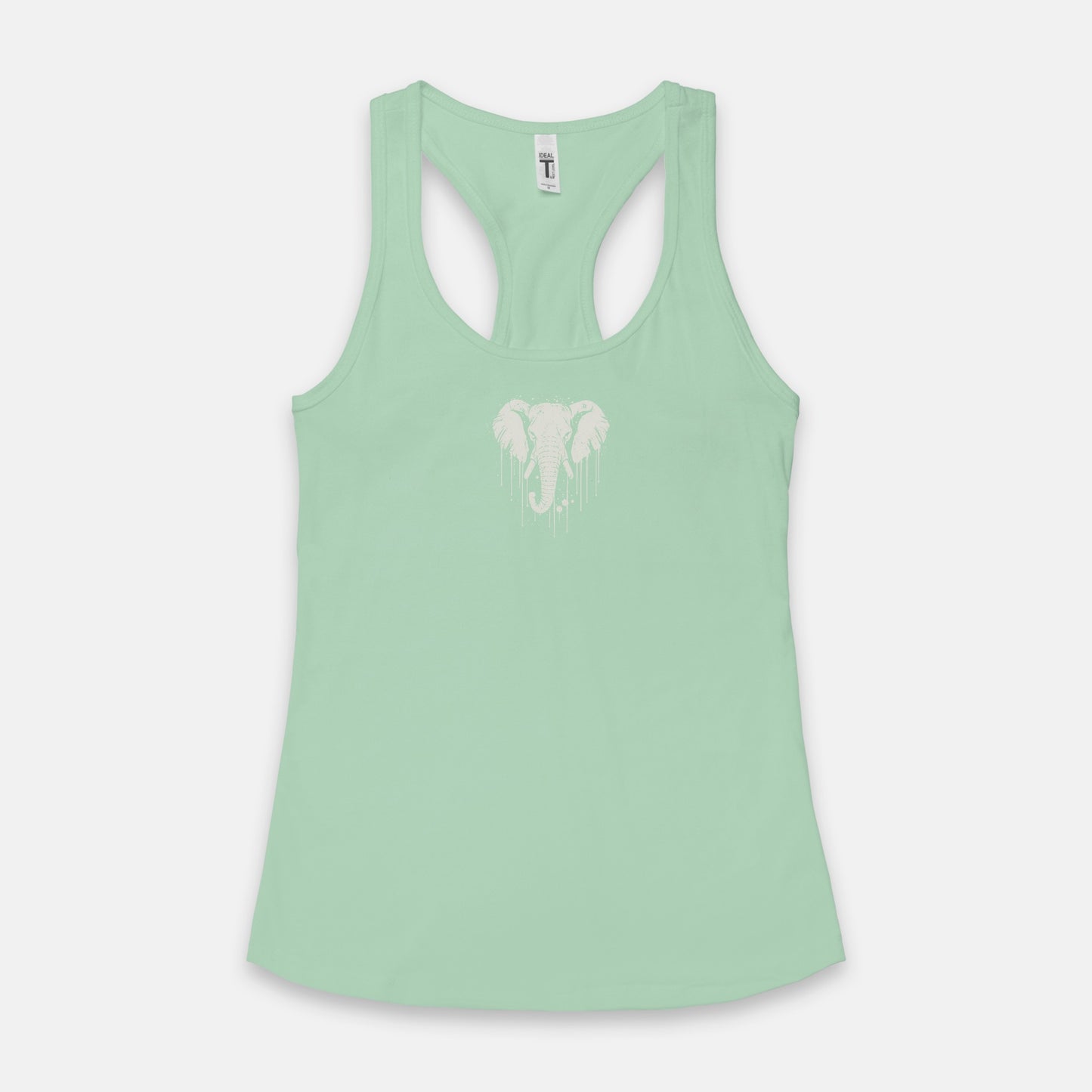 FIRST PRESS - HUMAN EDITION - WOMEN'S RACERBACK TANK TOP - "Untouched"
