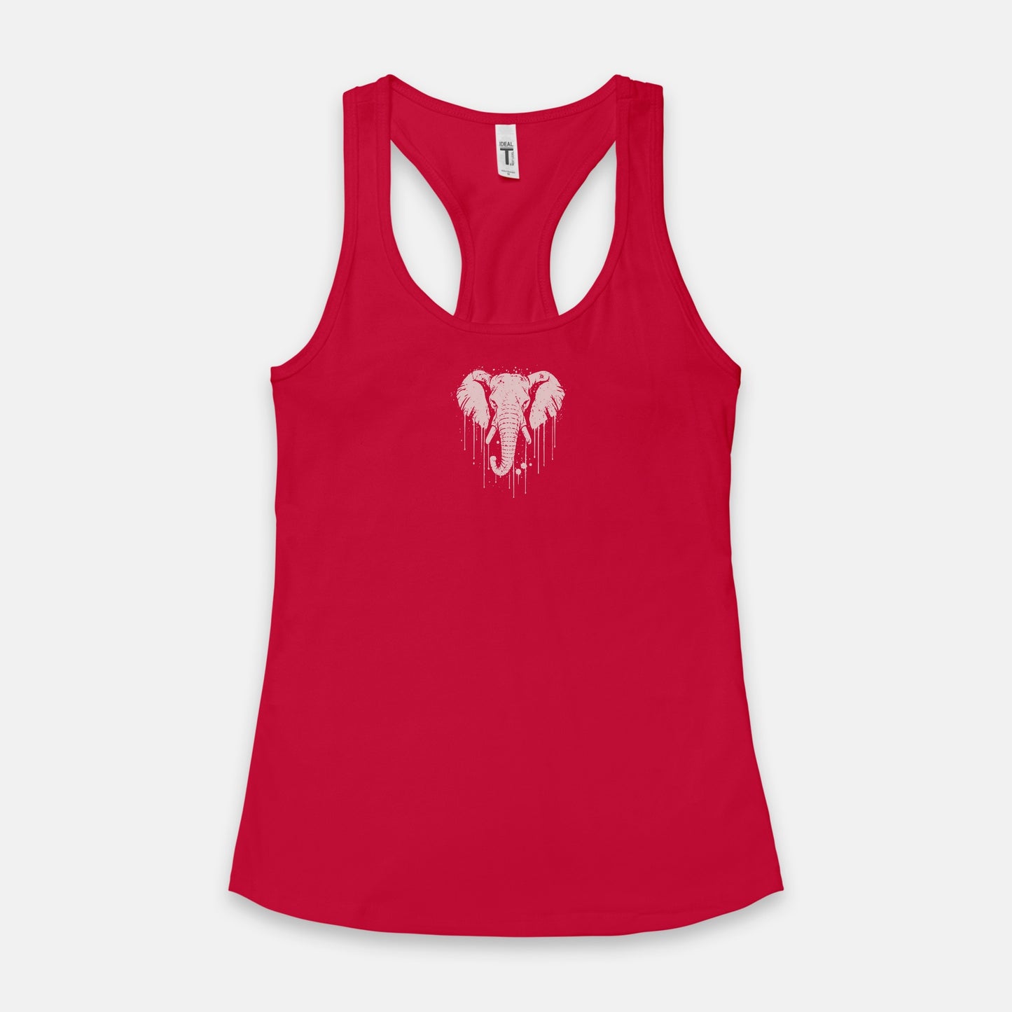 FIRST PRESS - HUMAN EDITION - WOMEN'S RACERBACK TANK TOP - "Untouched"