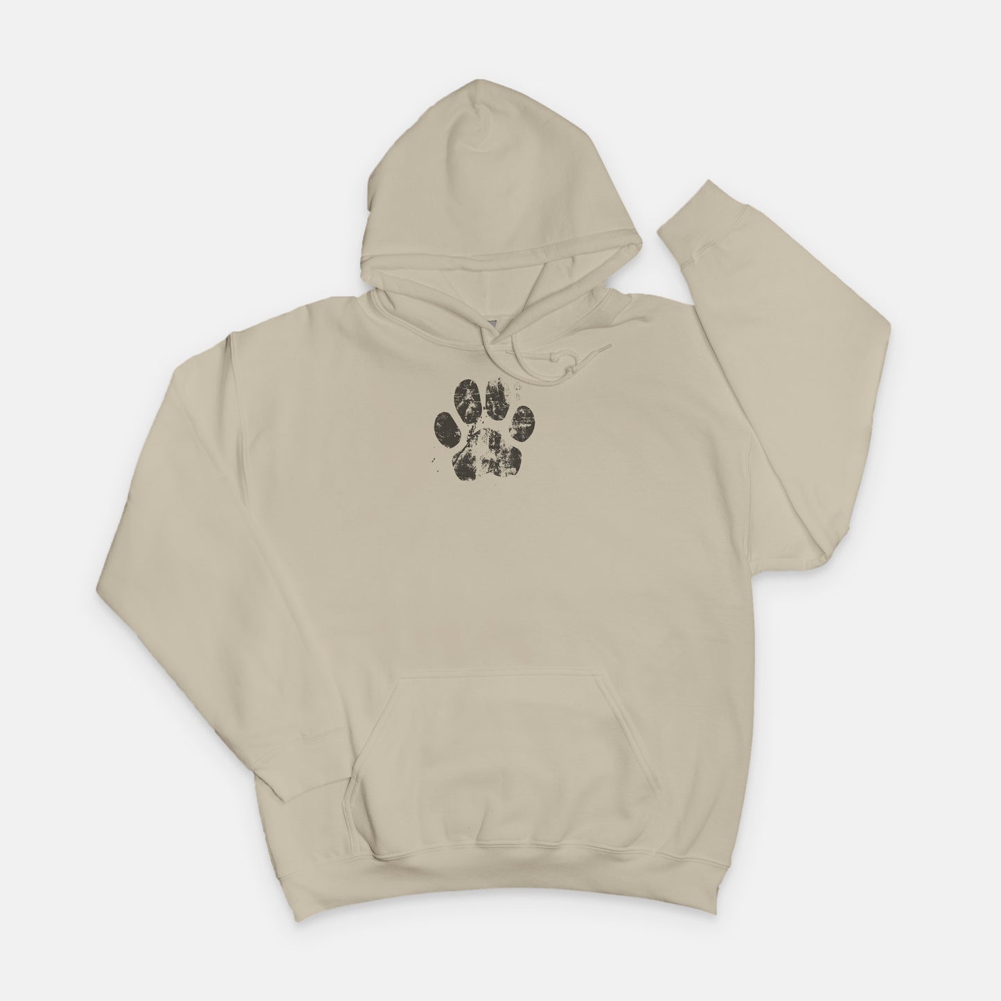 FIRST PRESS - HUMAN EDITION - UNISEX SWEATSHIRT HOODIE - "Pressed Paw"
