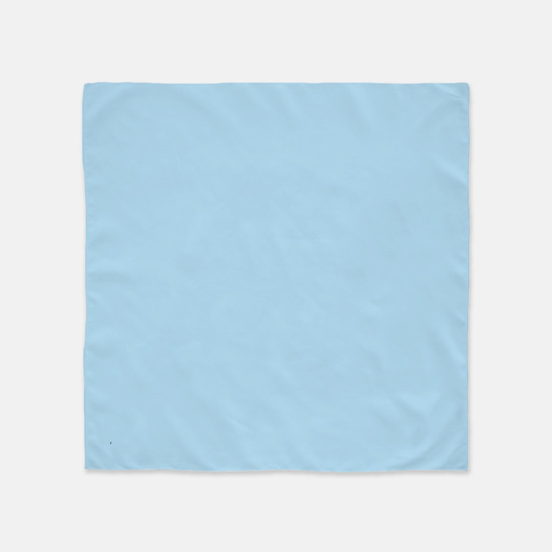 FIRST PRESS - HUMAN EDITION - BANDANA SCARF - Sky Blue
