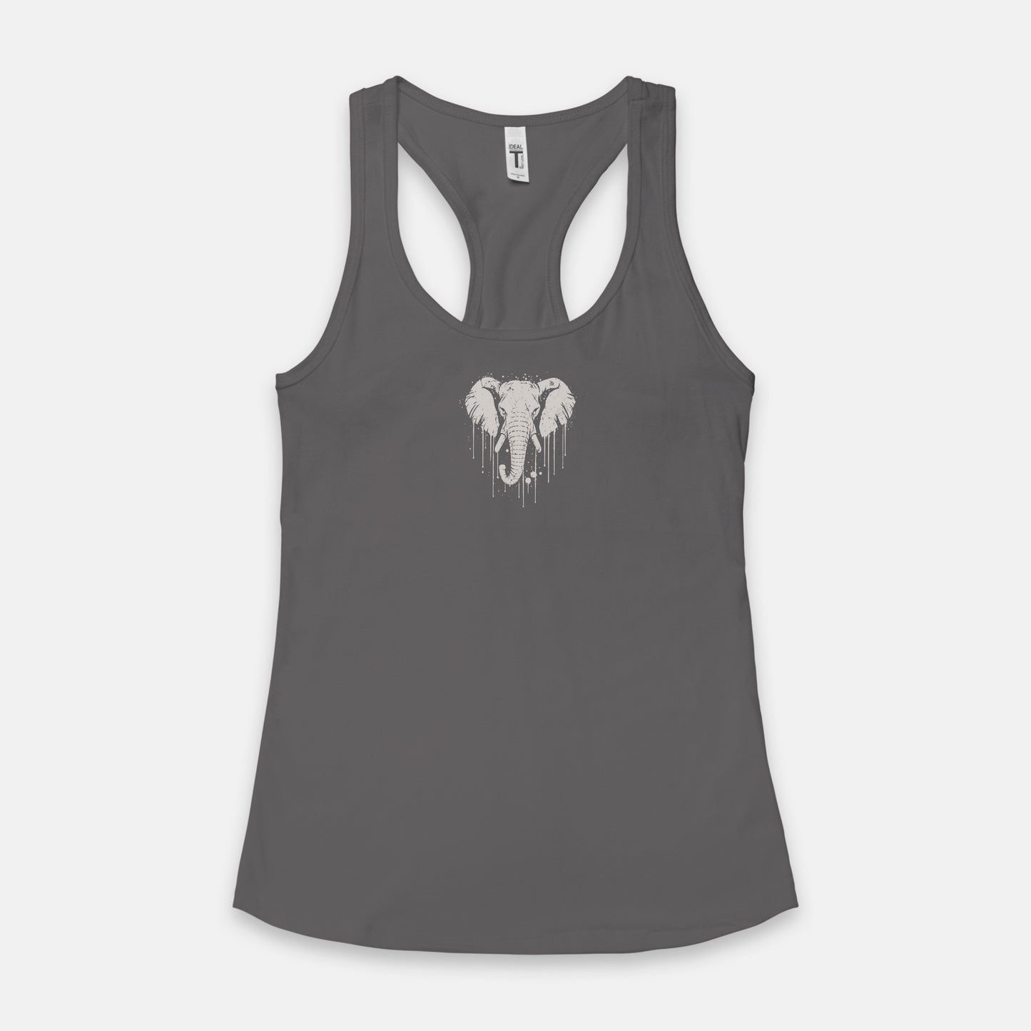 FIRST PRESS - HUMAN EDITION - WOMEN'S RACERBACK TANK TOP - "Untouched"