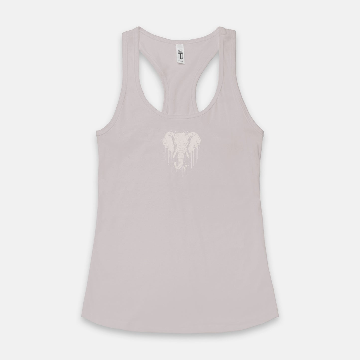 FIRST PRESS - HUMAN EDITION - WOMEN'S RACERBACK TANK TOP - "Untouched"