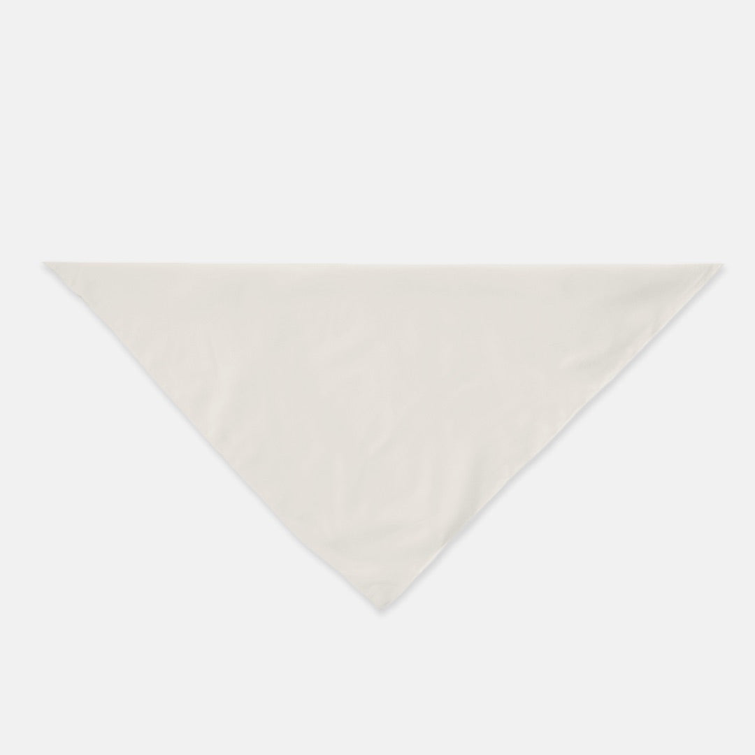 FIRST PRESS - HUMAN EDITION - BANDANA SCARF - Eggshell
